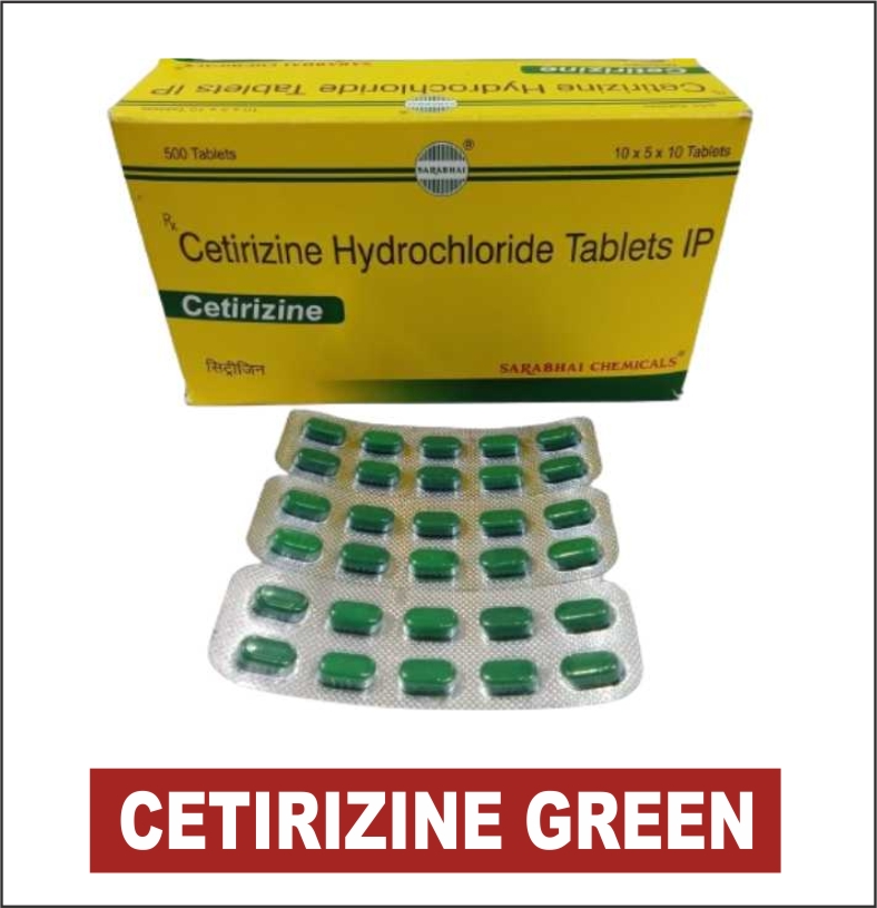 CETIRIZINE GREEN