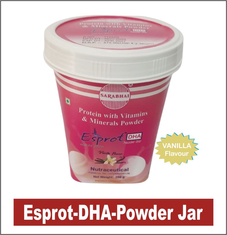 Esprot-DHA-PowderJar VANILLA DFALVOUR