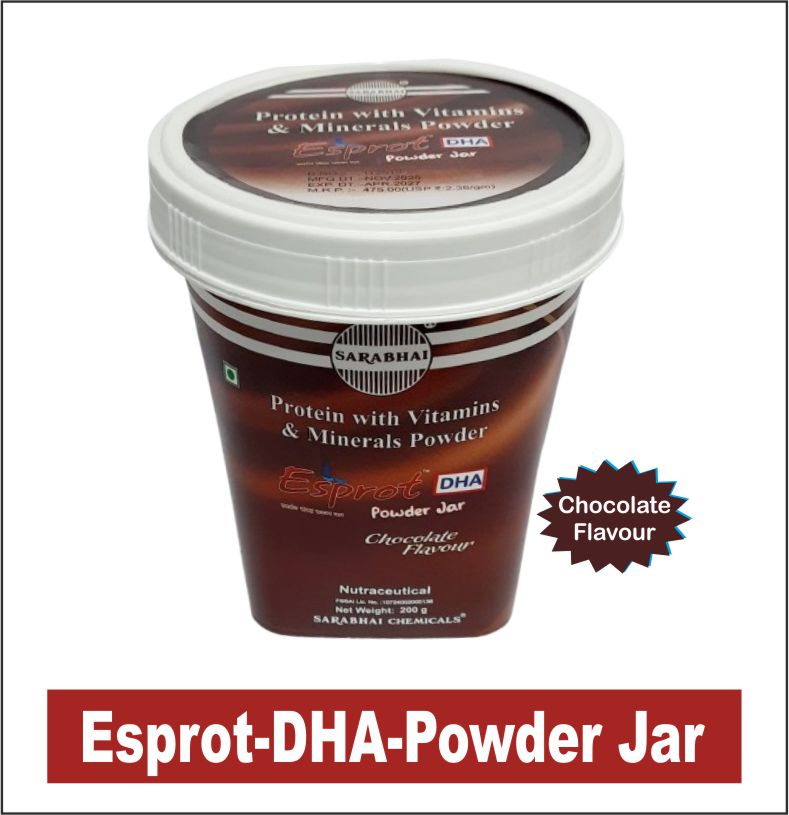 Esprot-DHA-Powder Jar chocolate flavour