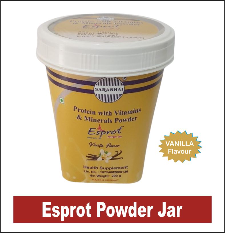 Esprot Powder Jar VANILLA DFALVOUR