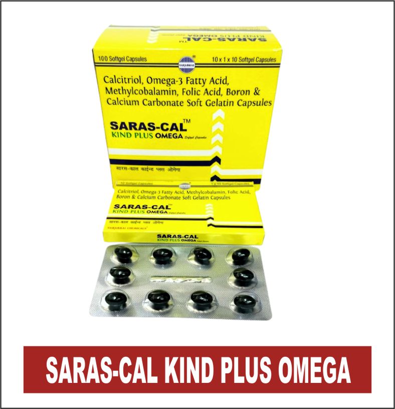 SARAS-CAL KIND PLUS OMEGA