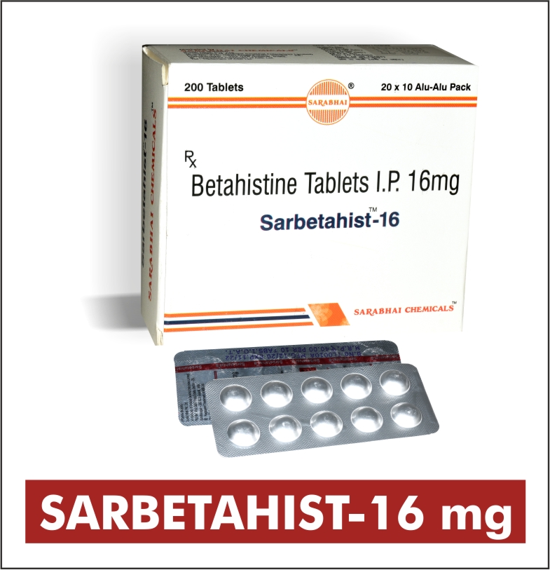 SARBETAHIST-16 mg
