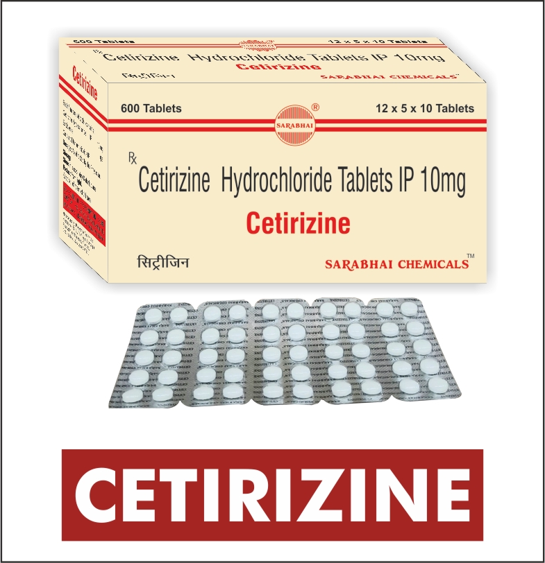 CETIRIZINE (Round 12x5x10)