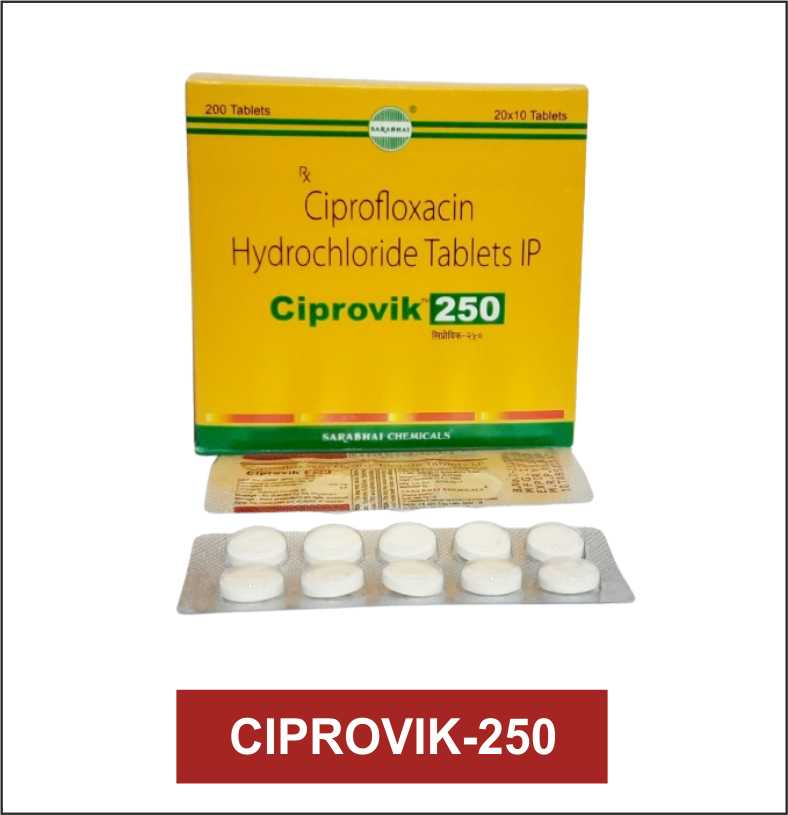 CIPROVIK-250 Blister