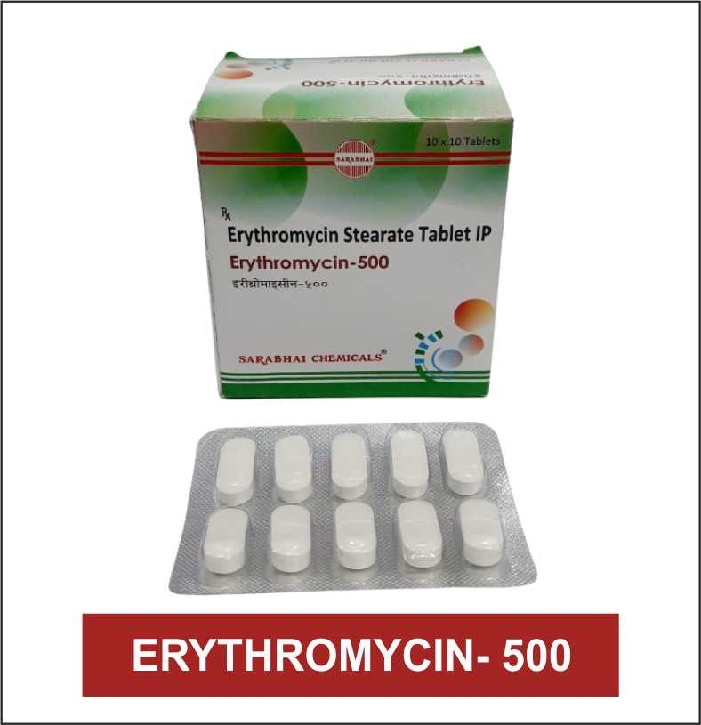ERYTHROMYCIN- 500