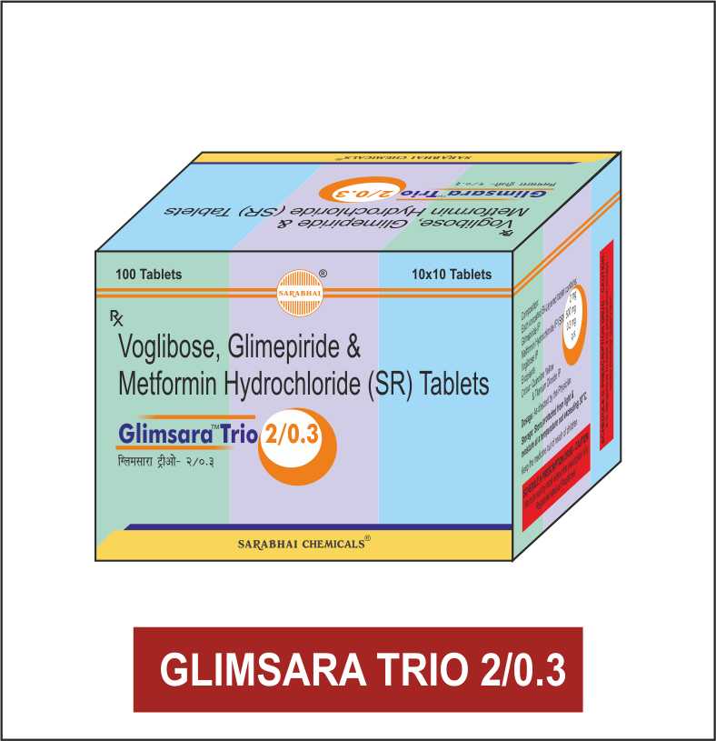 GLIMSARA TRIO 2BY 0.3